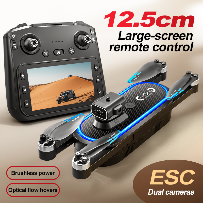 2025 S186 Drone Professional 4 - Drone Gimbal Brushless avaliação e preço