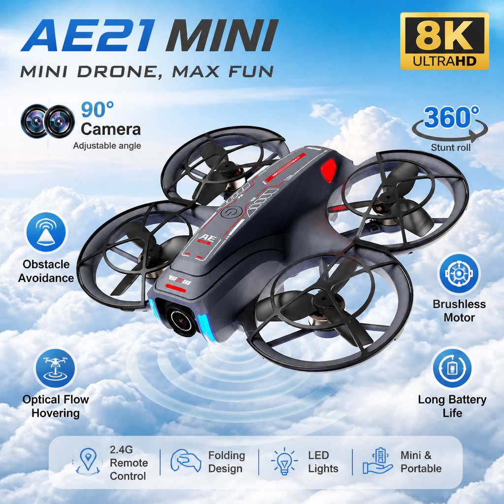 Introduction Drone GPS 8K Prof - Drone Gimbal 3 Axis avaliação e preço
