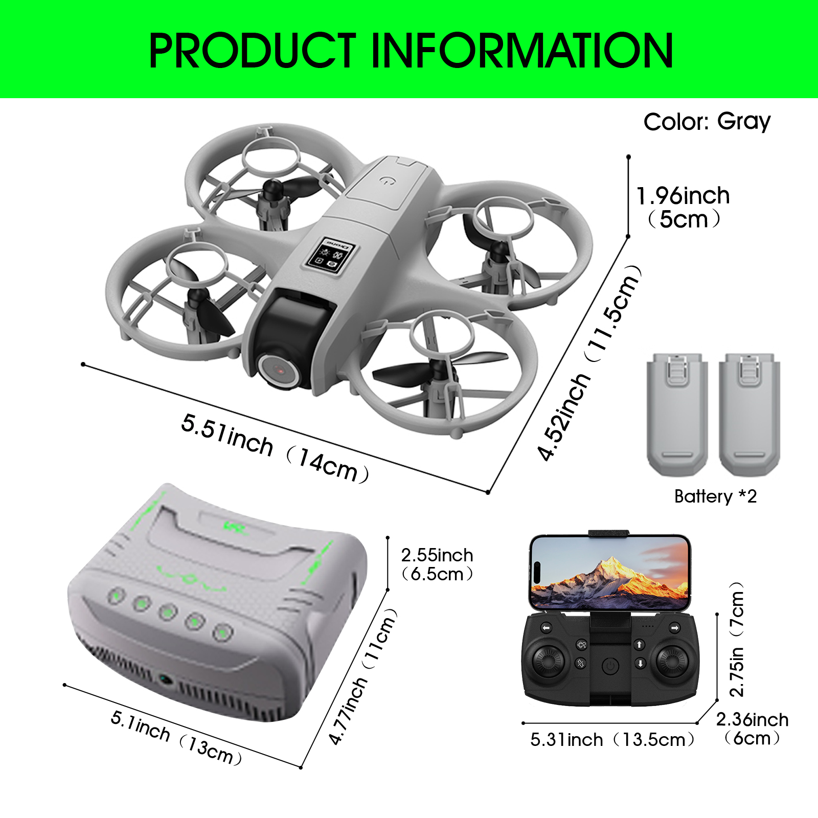 Mini Drone That Is Easy For Be - Drone Gimbal Case avaliação e preço