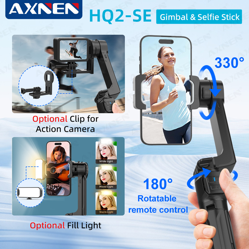 AXNEN HQ2-SE Mobile Phone Stab - Drone Gimbal For Gopro avaliação e preço