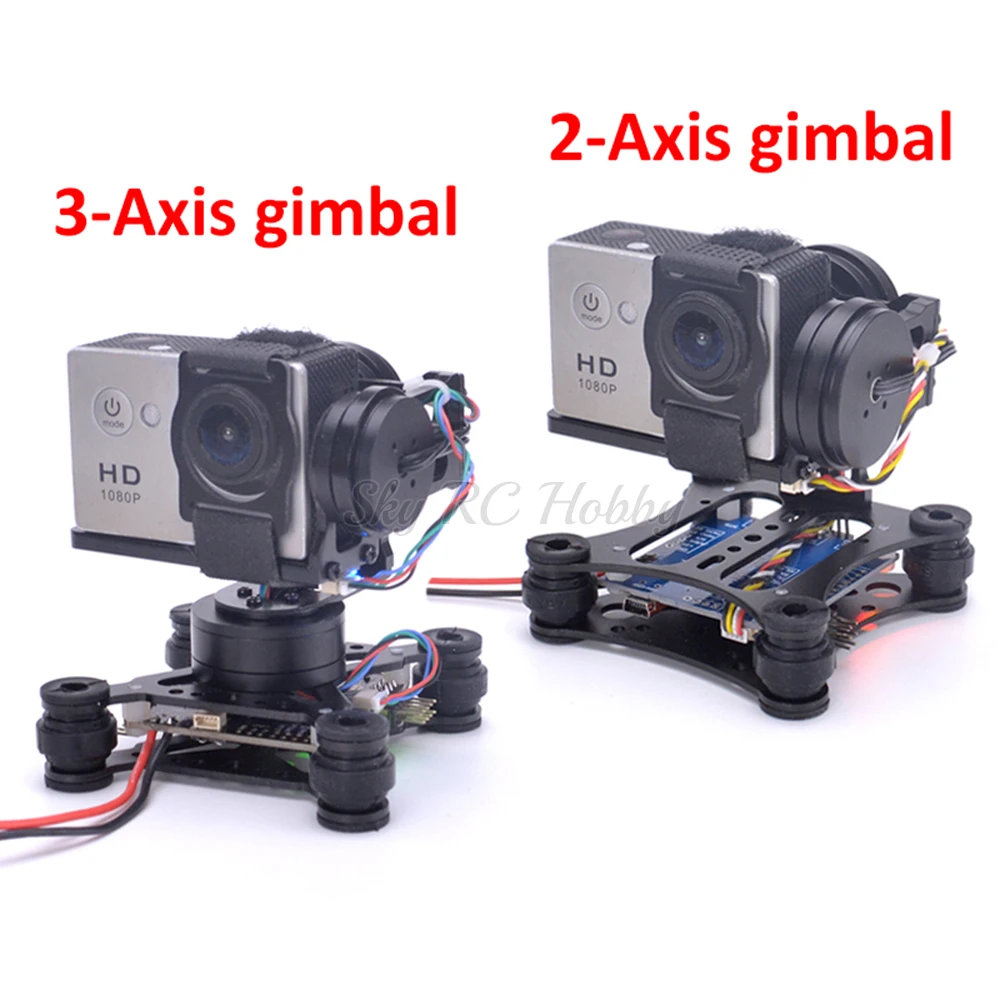 Lightweight 2-Axis / 3-Axis Br - Drone Gimbal For Gopro avaliação e preço