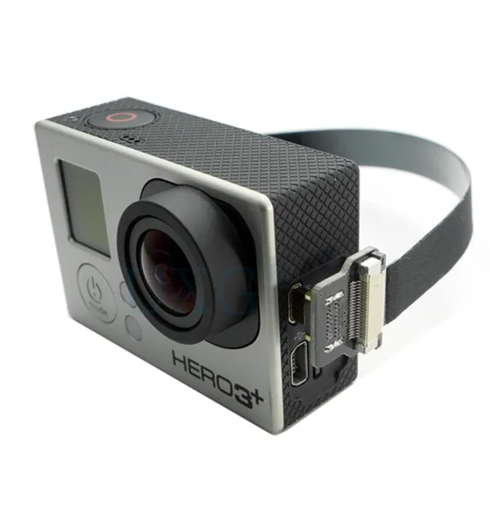 FPV Micro Mini HDMI-compat 90  - Drone Gimbal For Gopro avaliação e preço