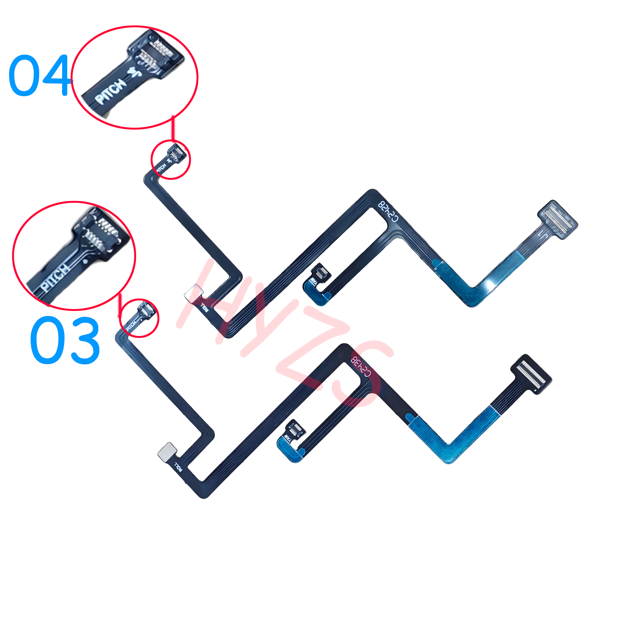 Hubsan Zino Pro/Pro Plus RC Dr - Drone Gimbal Ribbon Cable avaliação e preço