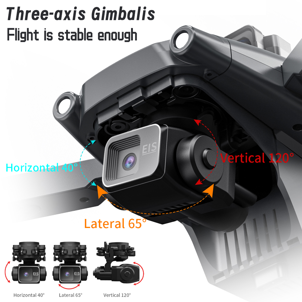 L600 MAX GPS Drone Professiona - Drone Gimbal 3 Axis avaliação e preço