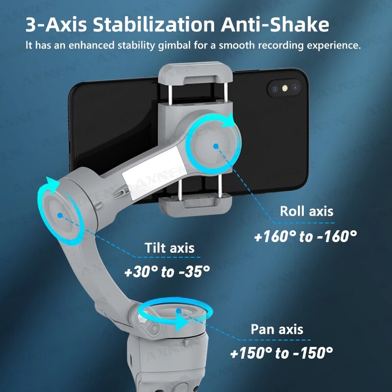 HQ6 3-Axis Gimbal Handheld Sta - Drone Gimbal For Gopro avaliação e preço