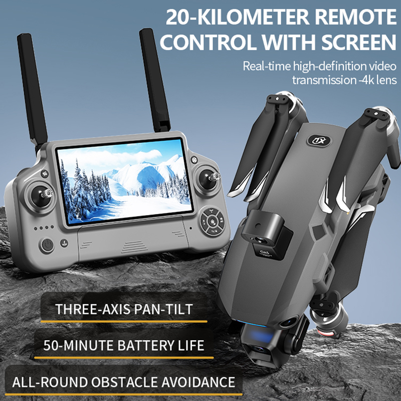 2026 New 8K Dual Camera Drone  - Drone Gimbal 3 Axis avaliação e preço