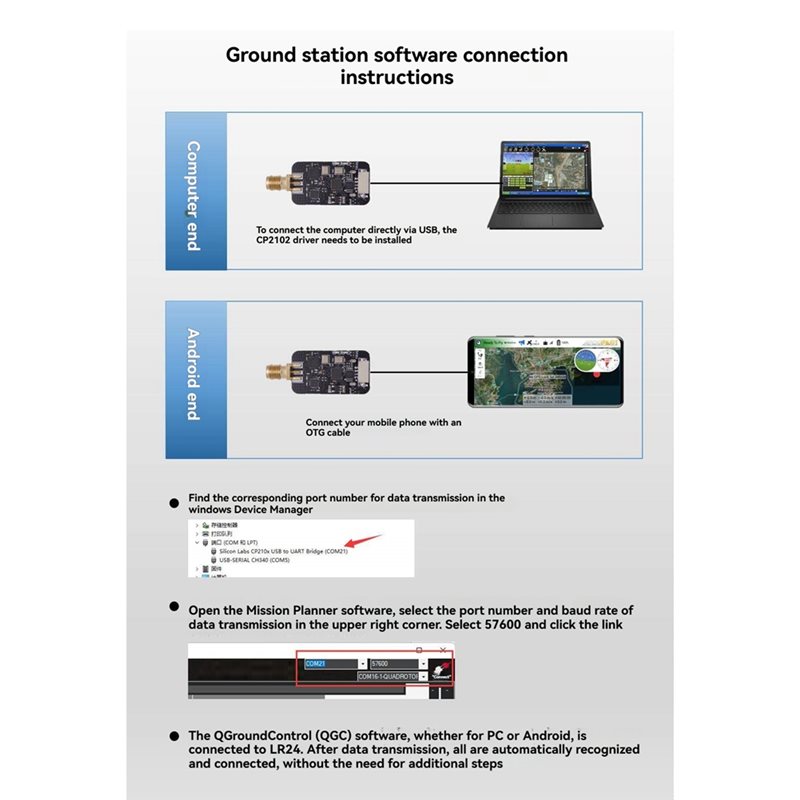 R24-F For PC/Android Ground St - Drone Gimbal For Gopro avaliação e preço