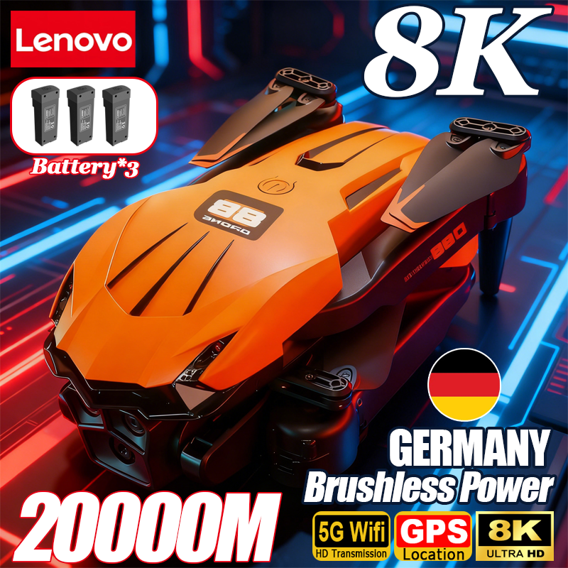 Lenovo D88 Drone 8K Aerial HD  - Drone Gimbal Mount avaliação e preço