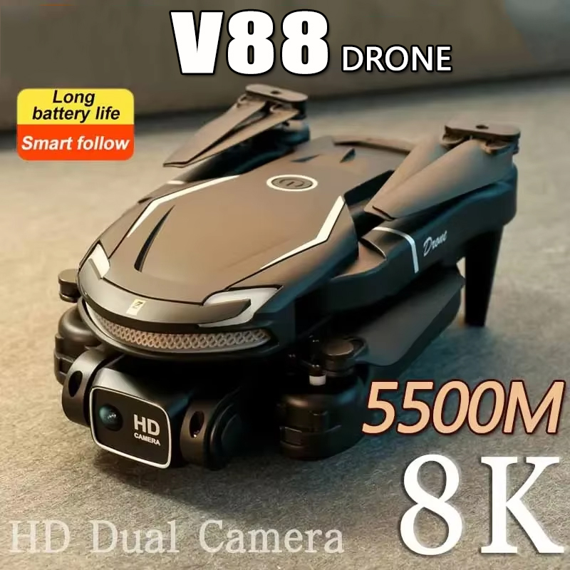V88 Drone 8K 5G GPS Profession - Drone Gimbal Mount avaliação e preço