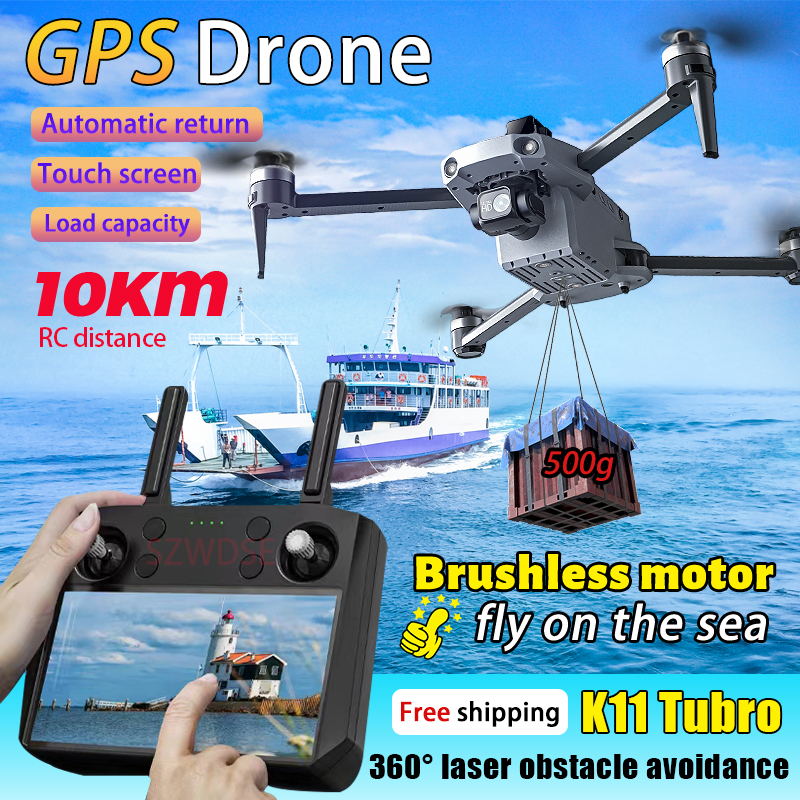 K11 Tubro Dual Camera GPS Dron - Drone Gimbal Mount avaliação e preço