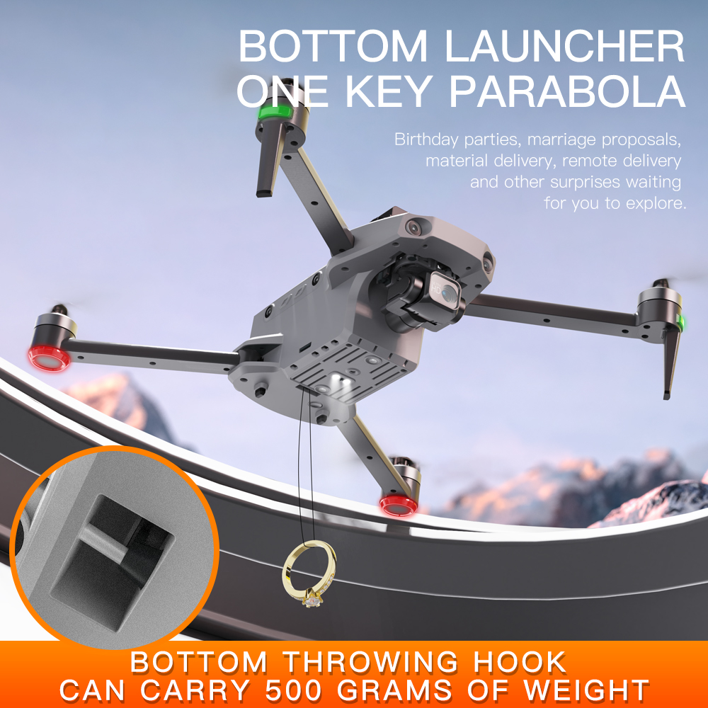 K11 Tubro Dual Camera GPS Dron - Drone Gimbal Mount avaliação e preço