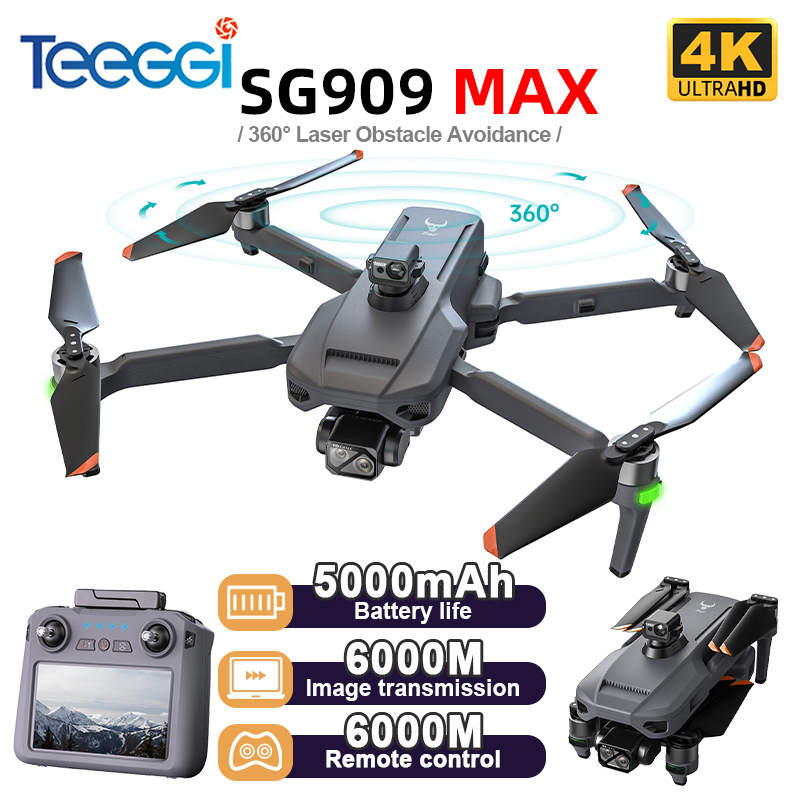 Teeggi SG909 MAX GPS Drone Wit - Drone Gimbal 3 Axis avaliação e preço