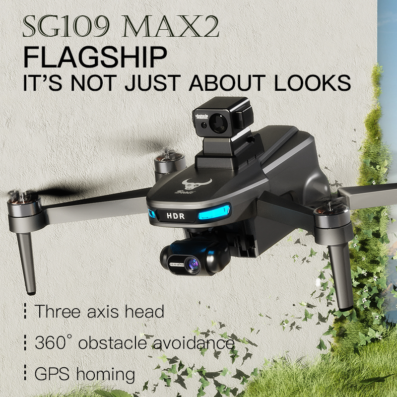 SG109 MAX2 Professional FPV 8K - Drone Gimbal 3 Axis avaliação e preço