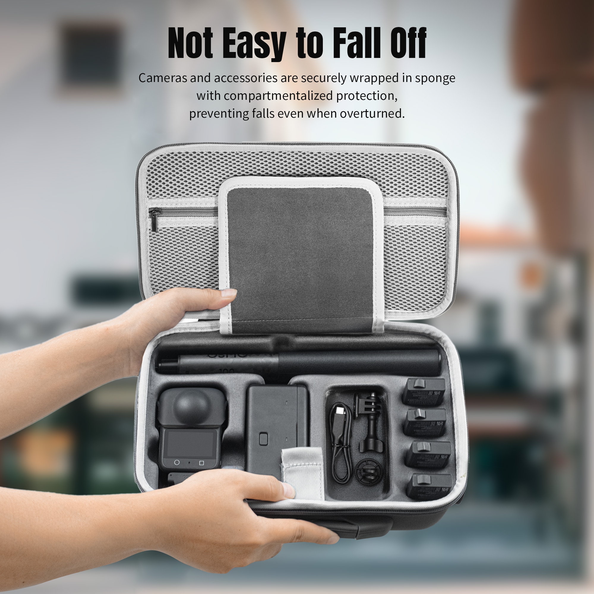 For DJI OSMO 360 Travel Carryi - Drone Gimbal Case avaliação e preço