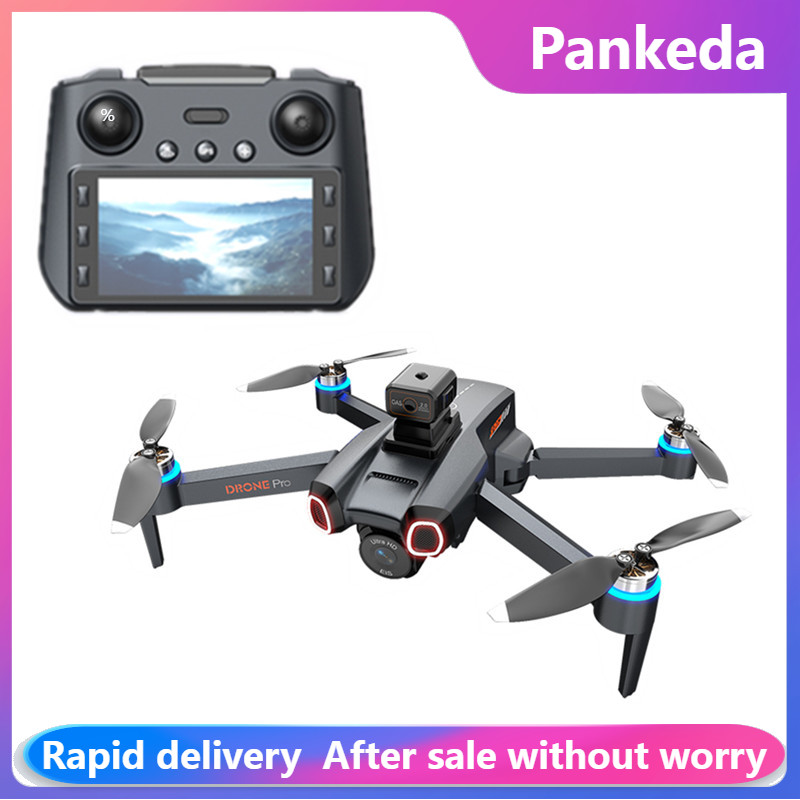 814 drone profissional 4K HD C - Drone Gimbal Brushless avaliação e preço