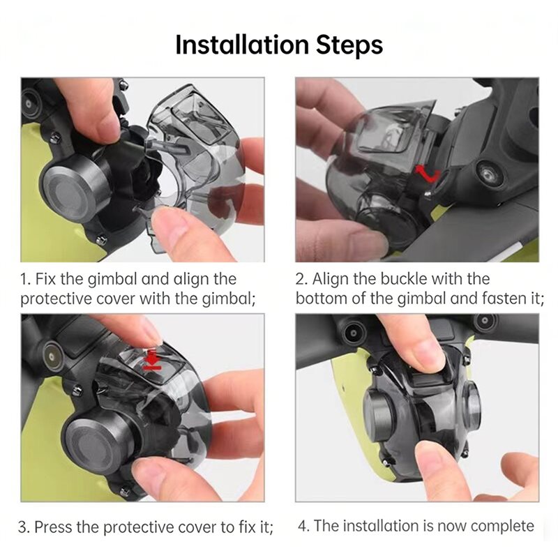 A93PHOT! Camera Lens Cap For D - Drone Gimbal Case avaliação e preço