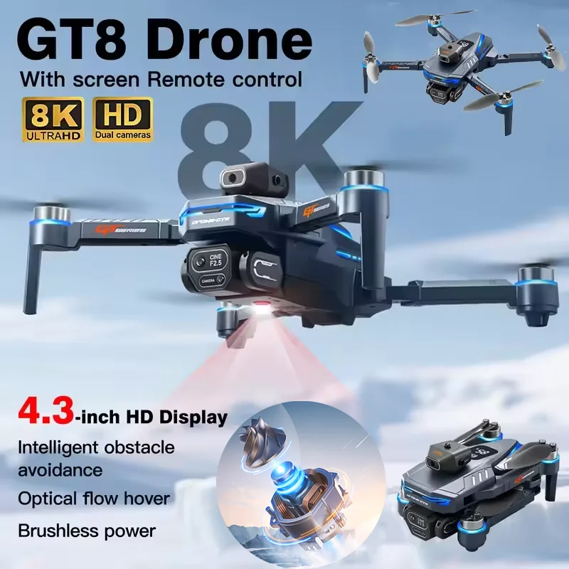 Homologado ANATEL Hot NEW Dron - Drone Gimbal 3 Axis avaliação e preço