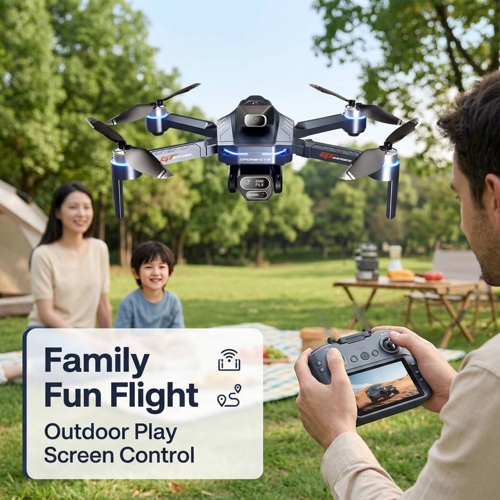 Homologado ANATEL Hot NEW Dron - Drone Gimbal 3 Axis avaliação e preço