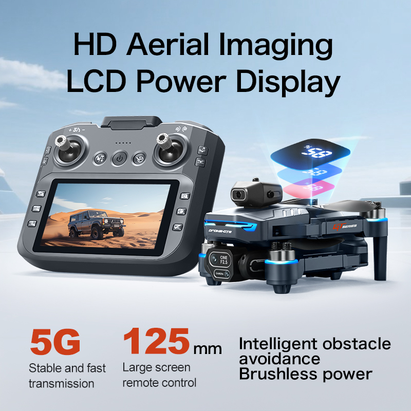 GT8 Obstacle Avoidance Aerial  - Drone Gimbal Brushless avaliação e preço