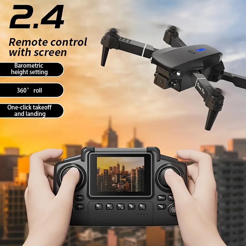 E88PRO Screen Controlled Versi - Drone Gimbal Brushless avaliação e preço