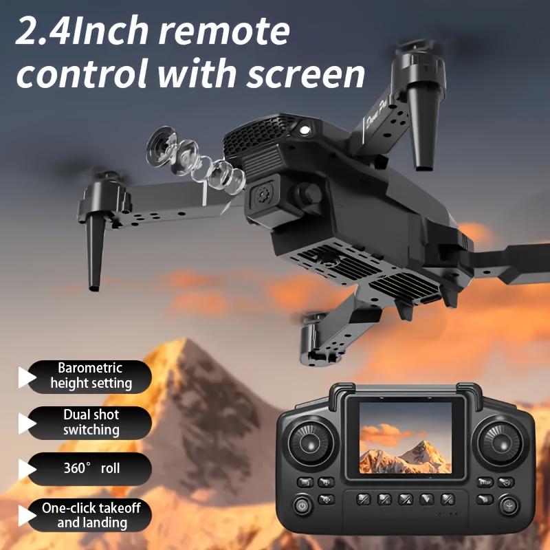 E88PRO Screen Controlled Versi - Drone Gimbal Brushless avaliação e preço