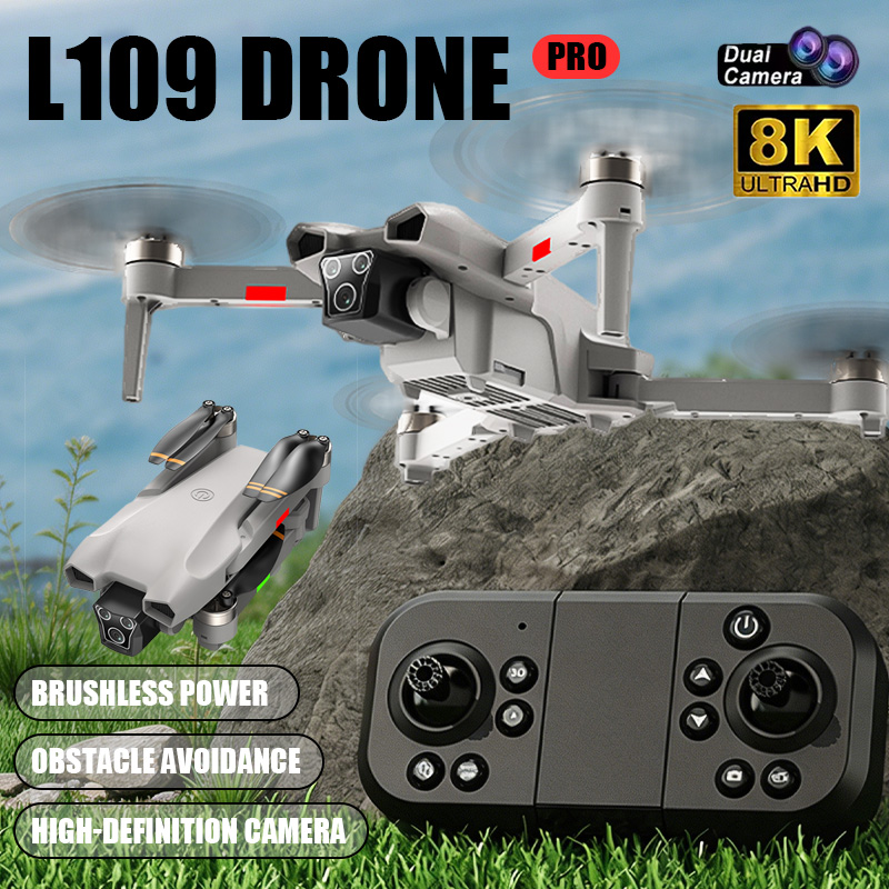 NEW Hot L017 Pro Drone Brushle - Drone Gimbal 3 Axis avaliação e preço