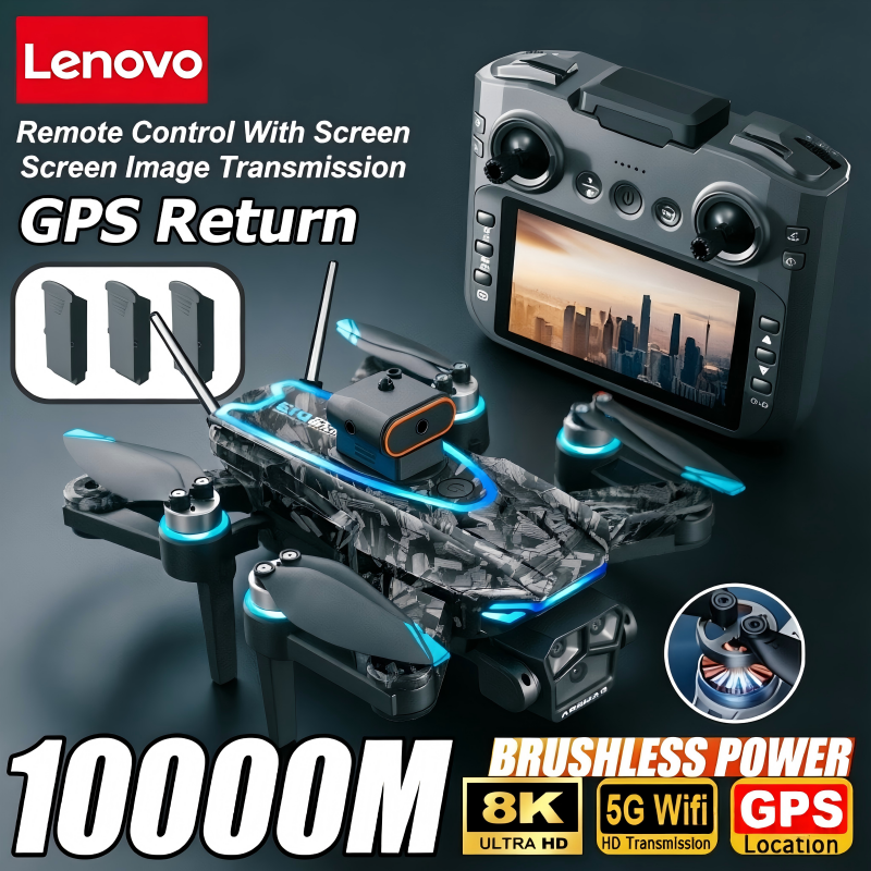Lenovo D13 GPS Drone 8K Triple - Drone Gimbal Mount avaliação e preço