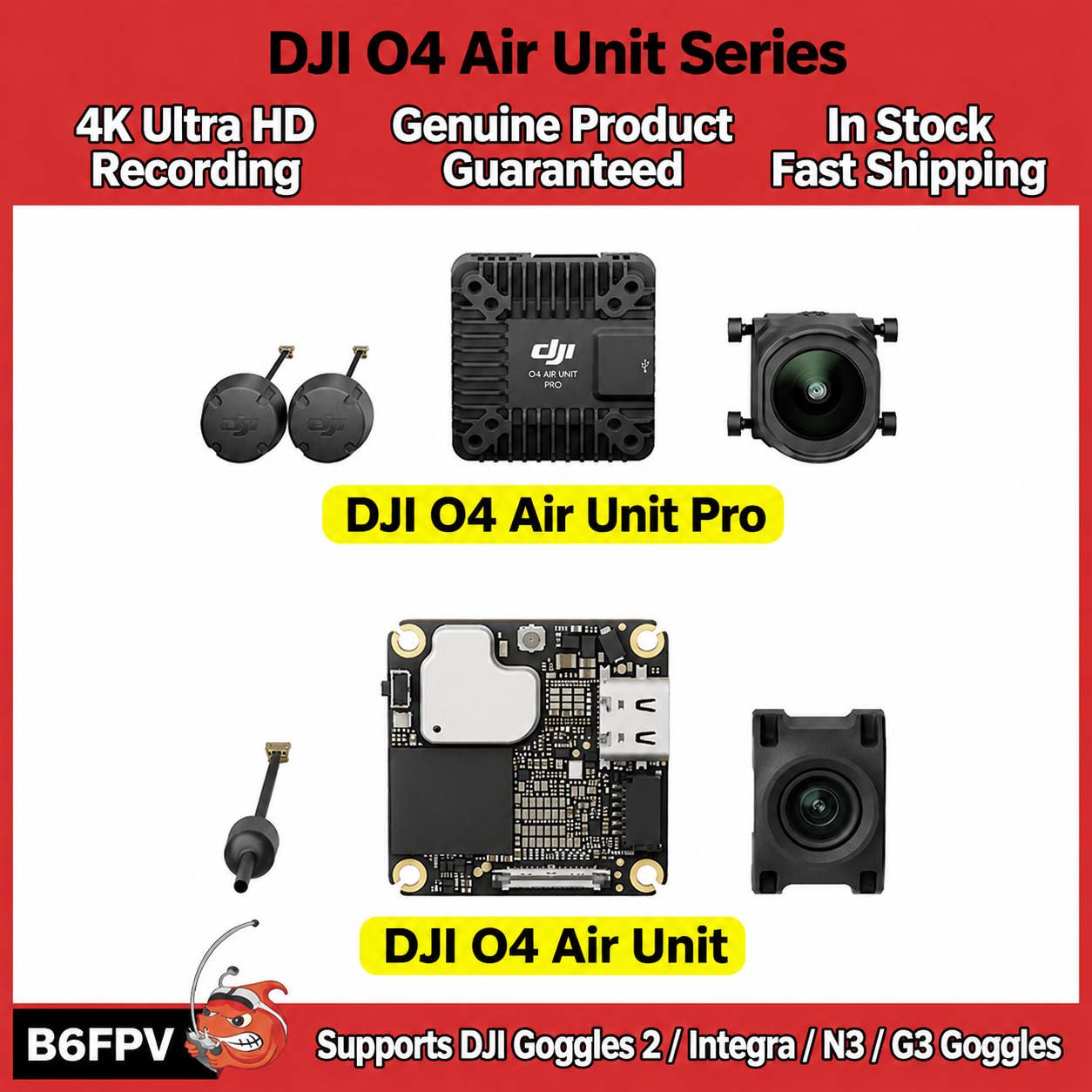 DJI O4 Air Unit Series Flagshi - Drone Gimbal Controller avaliação e preço