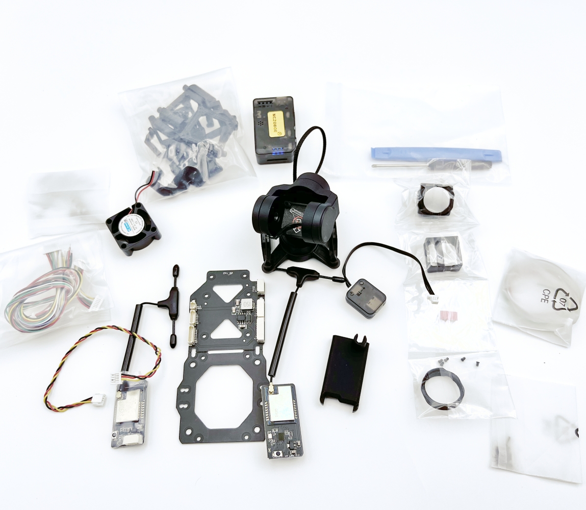 NCZOBOE C-20T 3-Axis FPV Gimba - Drone Gimbal 3 Axis avaliação e preço