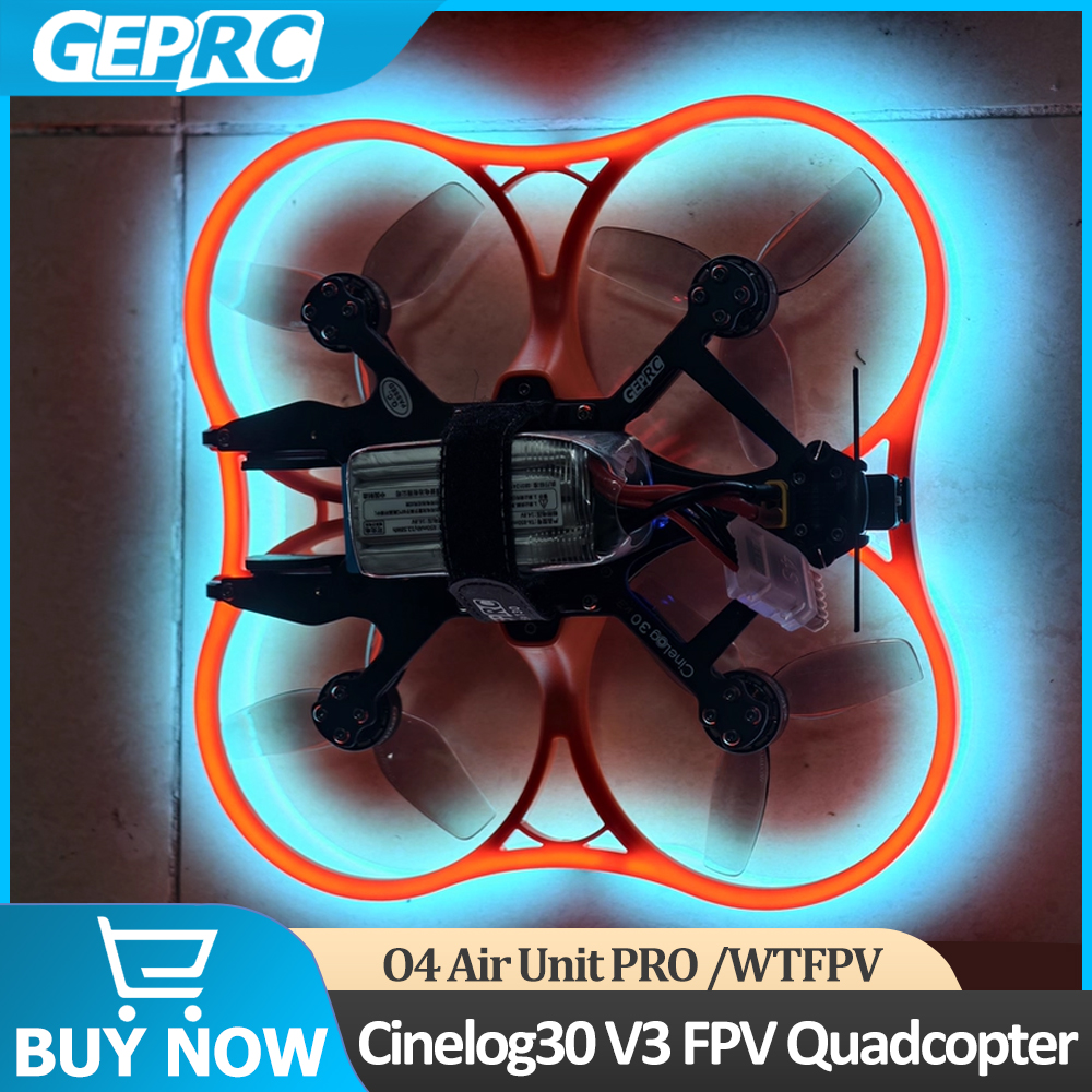 GEPRC Cinelog30 V3 FPV Quadcop - Drone Gimbal Brushless avaliação e preço