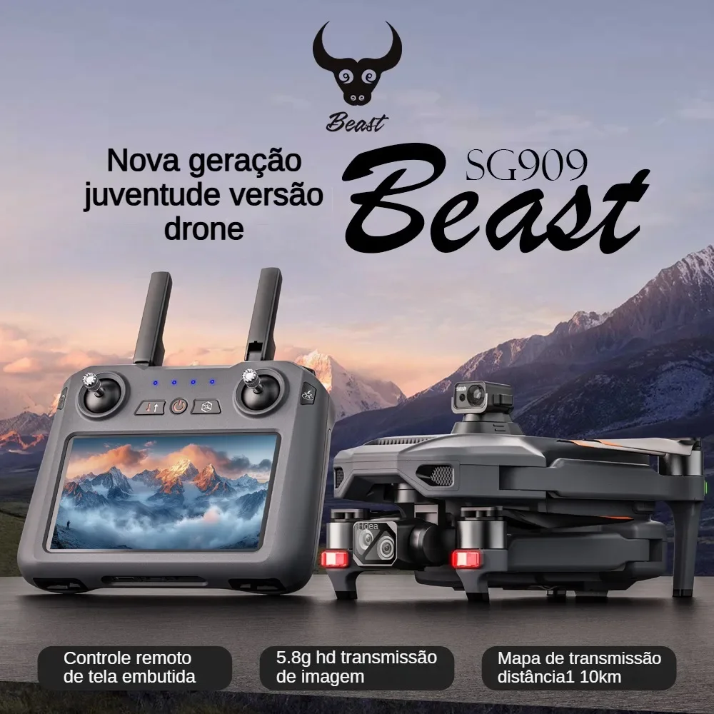 ZLL SG909 SG909MAX Professiona - Drone Gimbal 3 Axis avaliação e preço