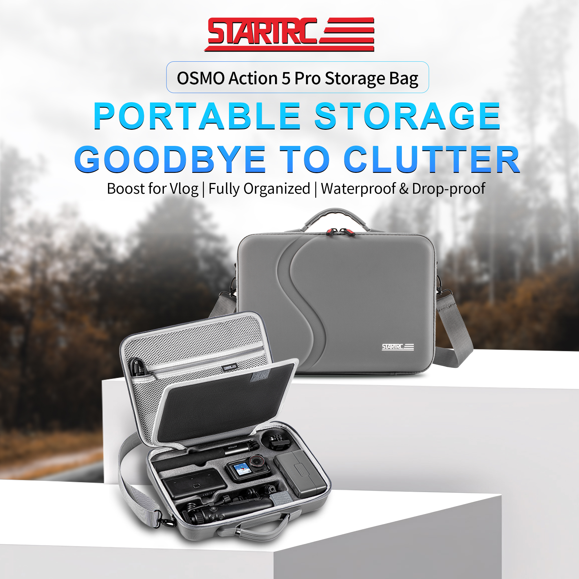 Action 5 Pro Carrying Case, Po - Drone Gimbal Case avaliação e preço