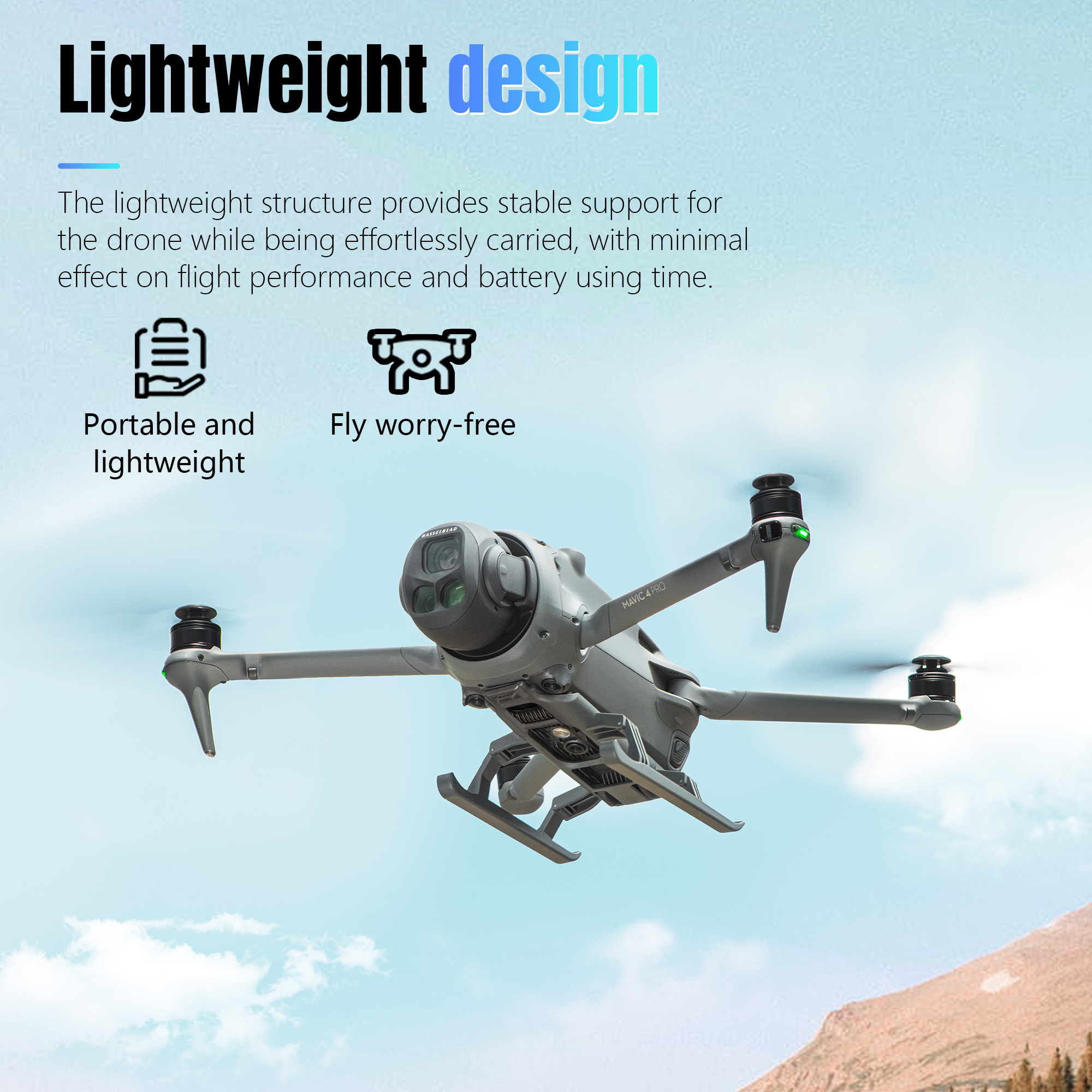 STARTRC DJI Mavic 4 Pro Height - Drone Gimbal Mount avaliação e preço